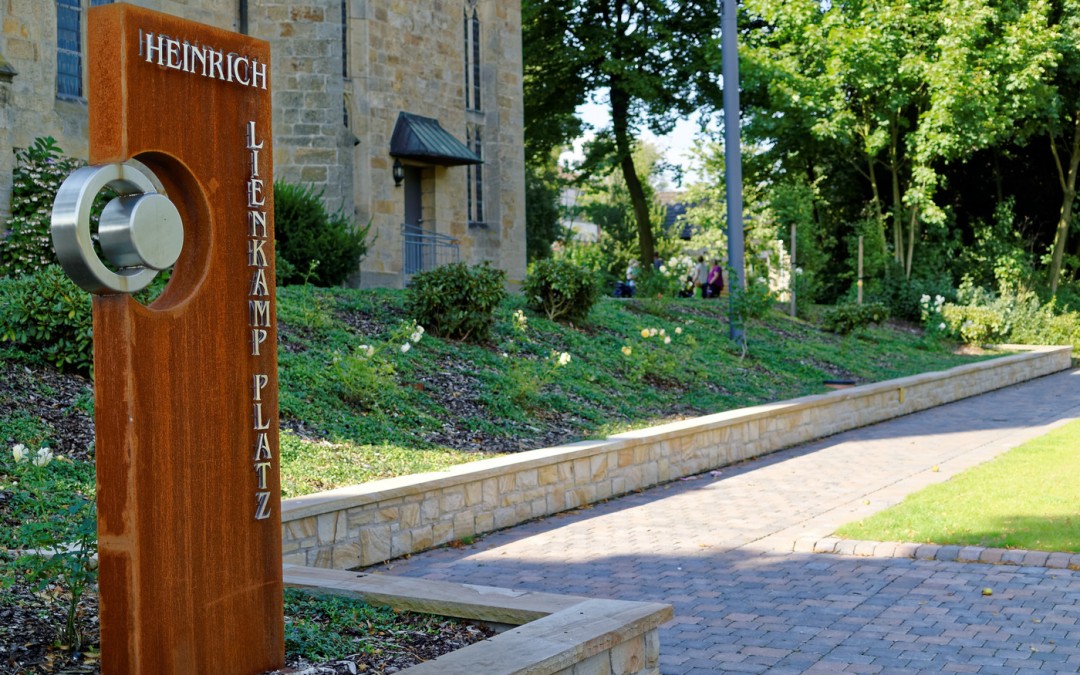 Skulptur am Heinrich Lienkamp Platz