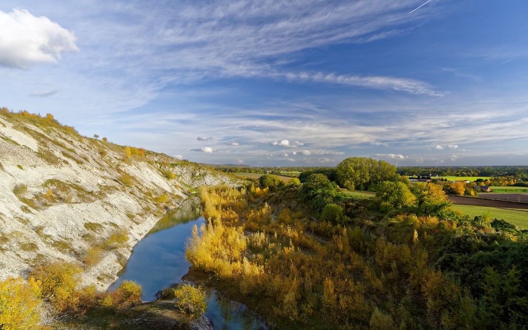 Blick über den Steinbruch